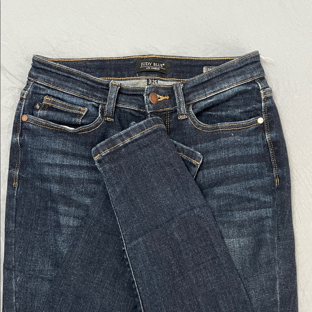 Judy Blue Women's Dark Blue Skinny Jeans